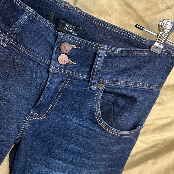 Brand new no tags! 1822 brand stretch jeans ankle length - Picture 2 of 8